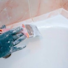 Покраска ванны