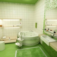 Зеленная ванная
