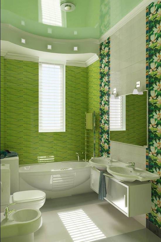 Зеленная ванная