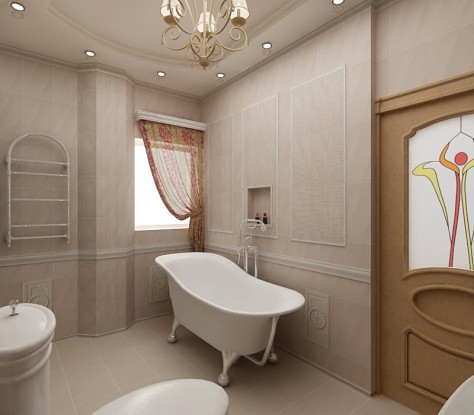 Ванная комната в стиле кантри: как создать домашний уют (65 фото)