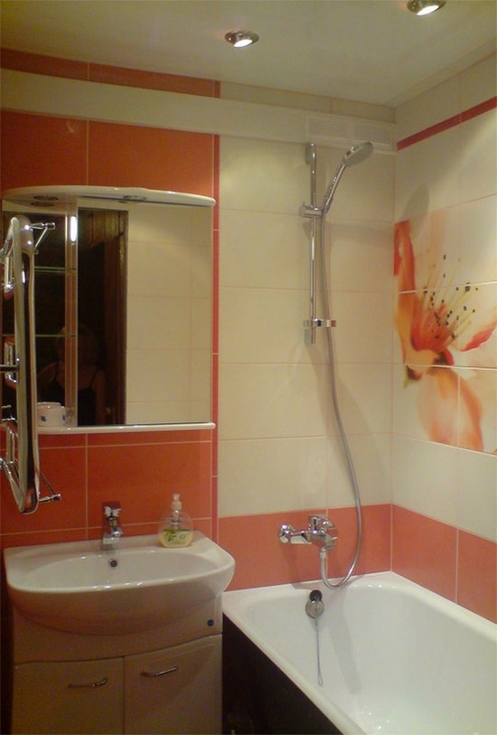Дизайн ванной комнаты: фото интерьера, дизайн маленькой, совмещённой ванной комнаты в квартире