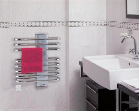 Полотенцедержатель для ванной комнаты: украшение или необходимость: видео, 46 фото